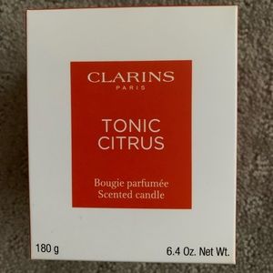 Clarins tonic citrus candle